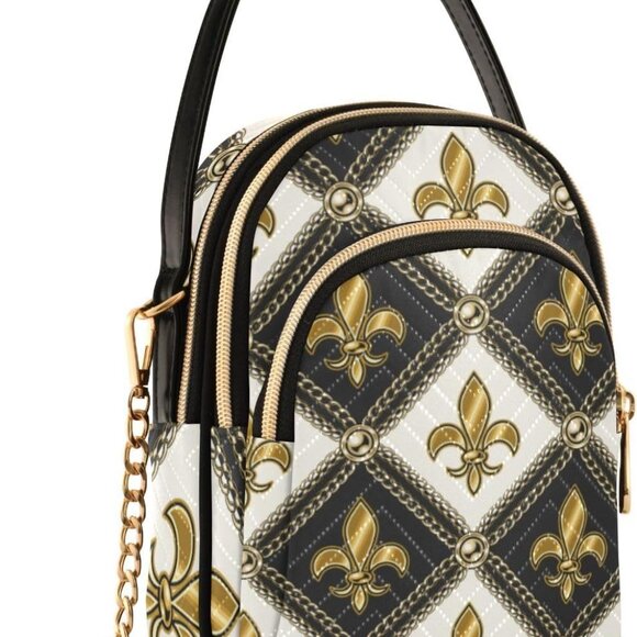 Cell Phone Purse Crossbody Handbag Polyester Compact Everyday Organizer - Picture 1 of 7